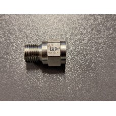 Fren Tubo Titanium, Aluminum, or Stainless M10x1.0 to (Staulbus) Quick Disconnect Coupler Adapter